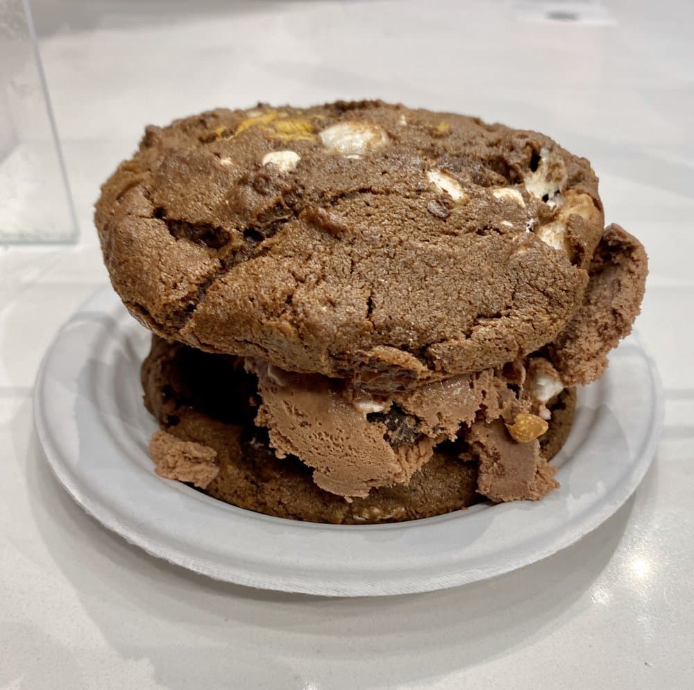 Warm Chocolate Chip Cookie