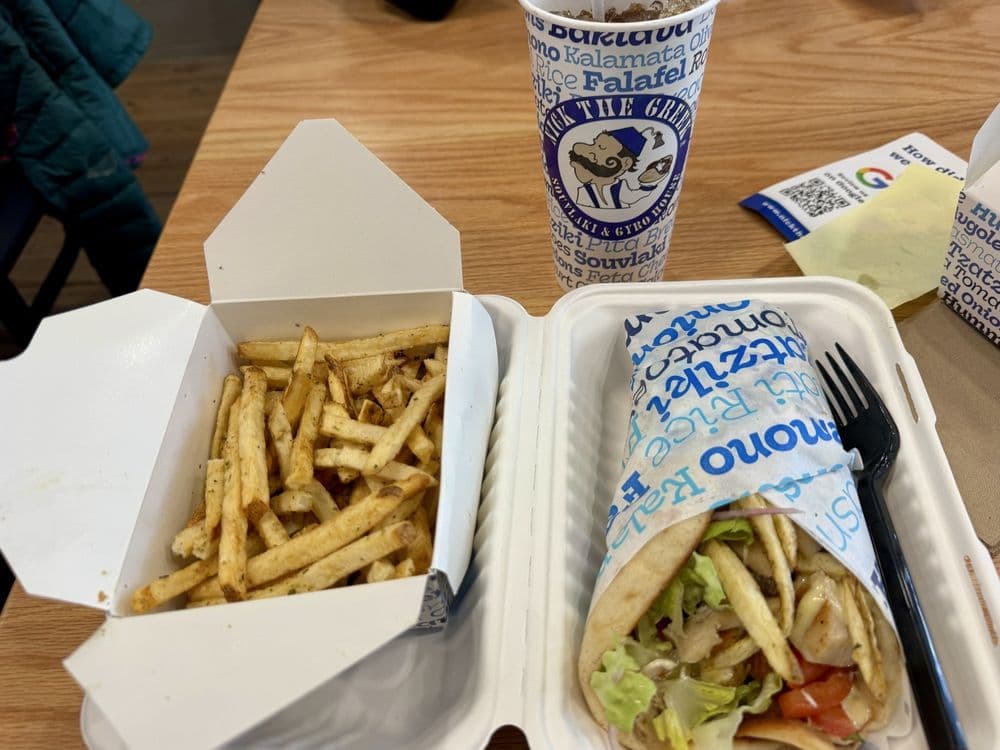 Lamb Souvlaki Tacos